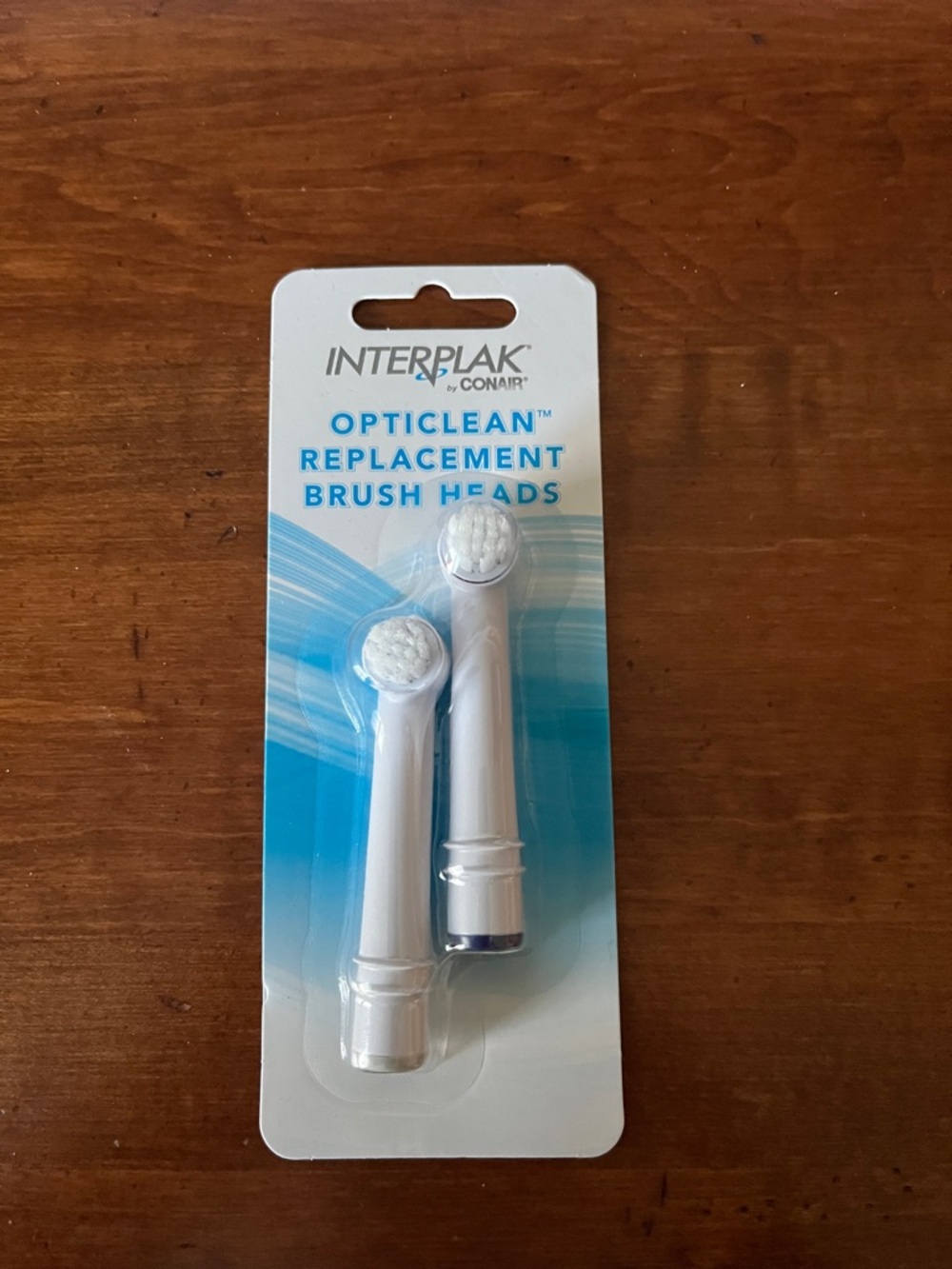 Interplak OptiClean Replacement Brush Heads - White (2 Pack)